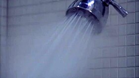 Kolchak's Night Stalker Meets Sexy Ebony Shower Girl In Bathroom