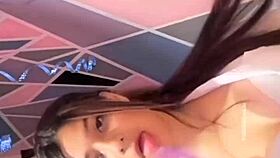 College Girl Rocks Her Dildo Play