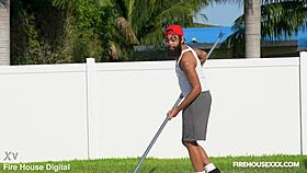 i'm the new pool boy, i got lucky with a big ass bbw on my first day