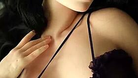 hey, wanna see this popular asian wife naked with her real doll?