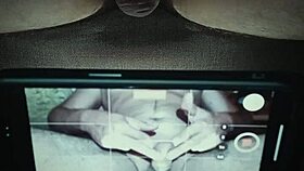 Mature European Woman Gives Handjob to Monster Cock in Bedroom