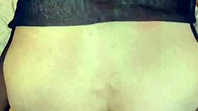 black stockings and sexy wife in amateur homemade video 😍