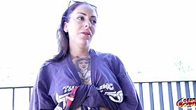 alia star's first anal with huge cock in nylon