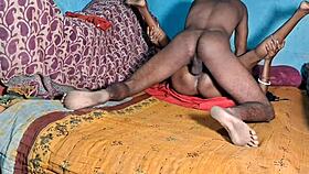 Desi Wife Gets Jamakr Chudai In Bed