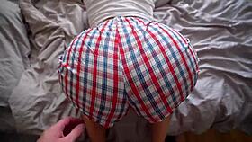 Convinced My Step Sister To Have Sex And Fucked Her Without Taking Off My Shorts