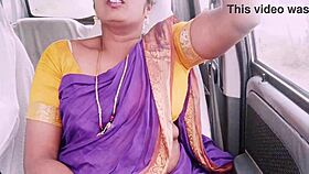 Indian Maid Engages In Car Sex With Dirty Talk In Telugu