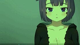 Vel's intense uncensored titty fuck with big cumshot.