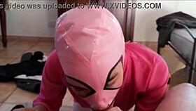 preview milf blowjob in panthyose and high heels with huge load of cum on my mouth