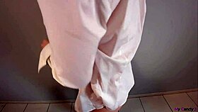 Stepsister Helps Me Cum Quickly In Her Panties Before Parents Come Home