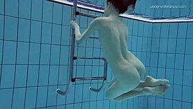 Anna Netrebko Enjoys Softcore Underwater Swimming