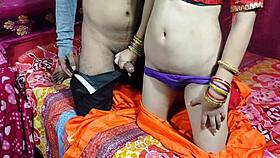 cute saree bhabhi feels naughty excitement with devar for rough anal after ice massage