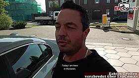 deutsche fette bbw getting picked up and fucked outdoors