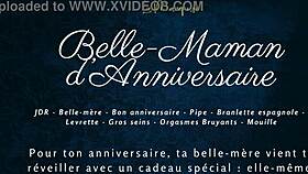 belle-maman danniversaire french audio porn step-mom doggystyle bent over european mommy 😈