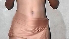 in this african porn, petite girls show off their small tits and black pussy