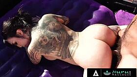 nuru massage hot tattooed babes compilation lacey jayne maddy may deepthroat bent over doggystyle pussy riding oiled 😍