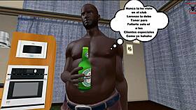 Wet dreams 2 comic part 2 in Spanish.