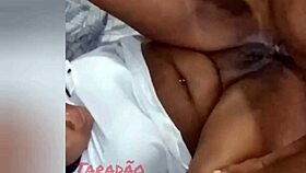 i love how this ebony amateur cums hard from muff diving and anal massage