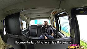 Rebecca More fucks marine in taxi!