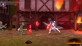 Holy Knight Ricca - Getting DRILLED By A ROCK COCK