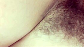 watch giant clit teased by husband's balls in closeup pov