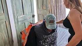 hey, bettie hayward stars in this vintage cheating housewife tale with creampie action