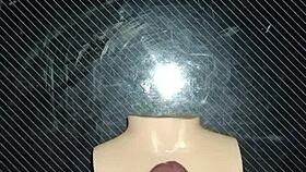 i do a russian handjob with dolly's small tits on the desk