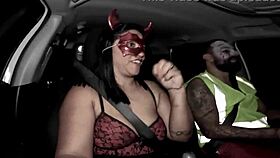 she came back from the halloween party all tired out