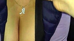 Mature whore in lingerie flashing on street gets ass licked and fucked