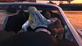 I got a hooker service in GTA 5 as Franklin