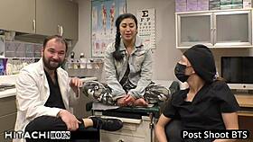 Doctor Tampa gives freshman Jasmine Rose a mandatory hitachi orgasm