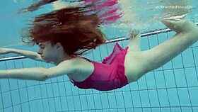 Anna Netrebko Enjoys Softcore Underwater Swimming