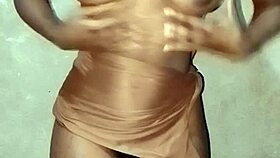 in this african porn, petite girls show off their small tits and black pussy