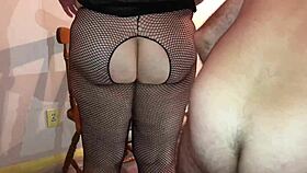 fat european bbw fucks big dildo and dude at same time in reality hardcore orgasm