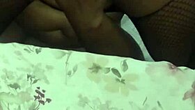 Preta safadinha has greedy asshole cum on ass