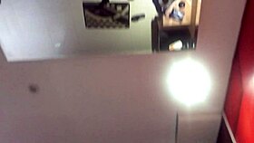 Hidden pov cam captures sexy young 18+ equadorian in cassino motel brazil