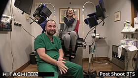 Freshman Gets Mandatory Hitachi Orgasm From Doctor-Tampa - Kalani Luana