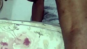 Preta safadinha has greedy asshole cum on ass