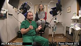 Freshman Gets Mandatory Hitachi Orgasm From Doctor-Tampa - Kalani Luana