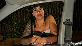 Why Cheat on Your Girlfriend with Intense Anal Debut from Big Ass Muscular Latina Sayafit and Brian Evansx?