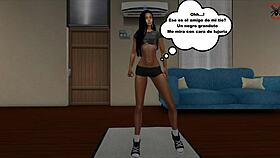 Wet dreams 2 comic part 2 in Spanish.