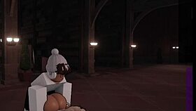 this hot blonde is getting a huge cock. she's riding it hard.