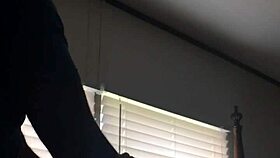 Big black cock in doggystyle position with oral tease