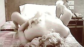 Detailed webcam session where a couple engages in intense fucking with close-up views.