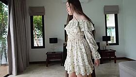 Trying On A New Dress Then Fucked Hard At Home