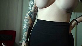 Mr. Rogers Discovers the Substitute Teacher's Secret. He Fucks Her Hard with His Monster Cock.