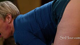 Stepmom says, Control my cunt, to Ricky Spanish in taboo scene.