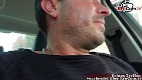 deutsche fette bbw getting picked up and fucked outdoors