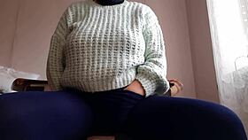 i indulge in risky self-pleasure at work in the office