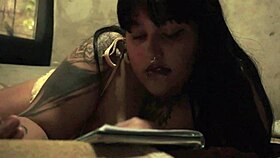 Argentinian chubby babe makes fantasies real with intense face fucking and cumshot from huge cock