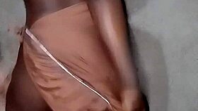 in this african porn, petite girls show off their small tits and black pussy